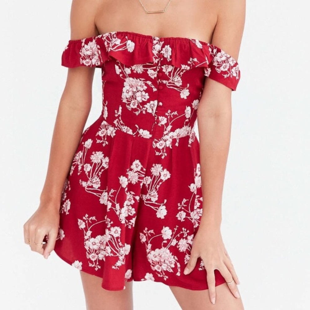 Urban Outfitters Kimchi Floral Romper